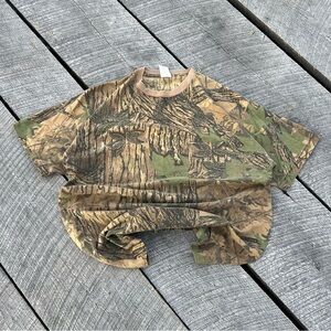 Vintage 90s  Realtree Camo Short Sleeve Tee
